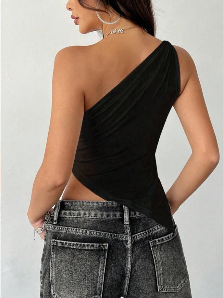 Camiseta Asimétrica Elegante