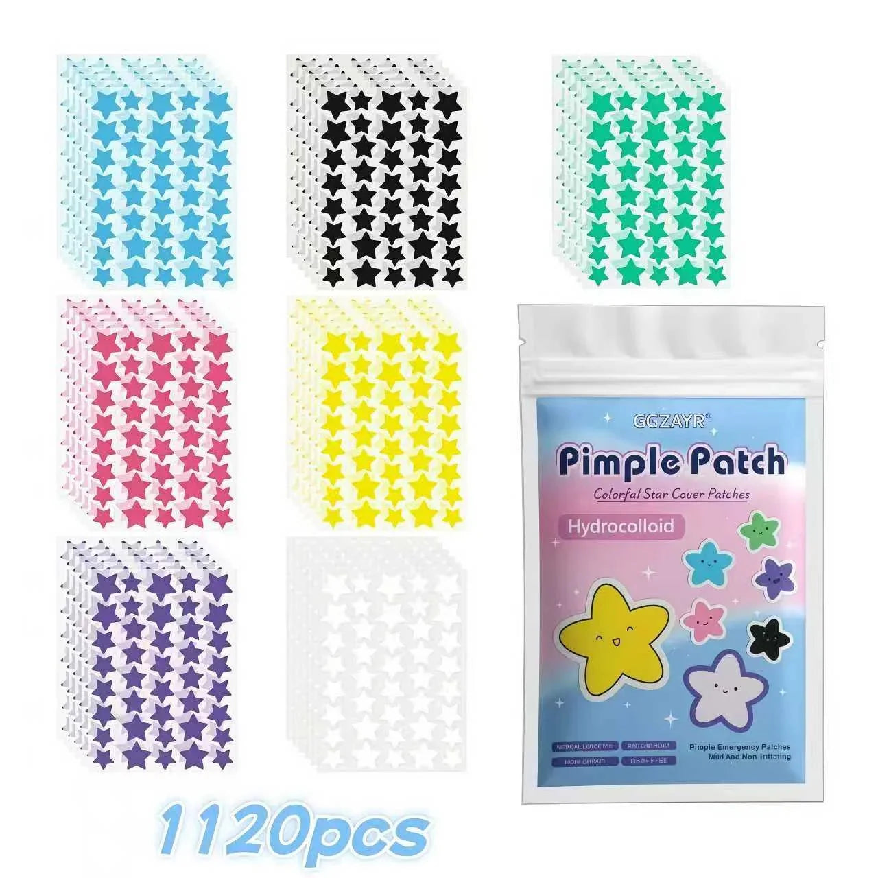 Parches en forma de Estrellas para granitos y poros