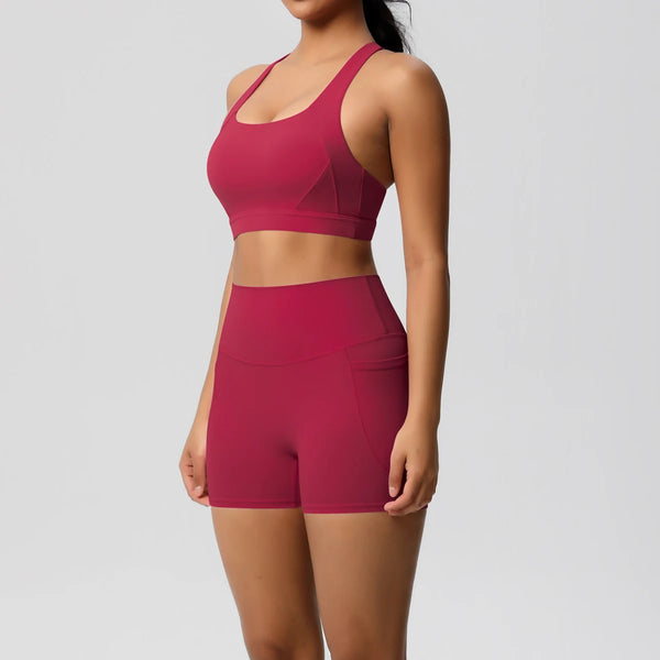 Conjunto deportivo con bolsillos