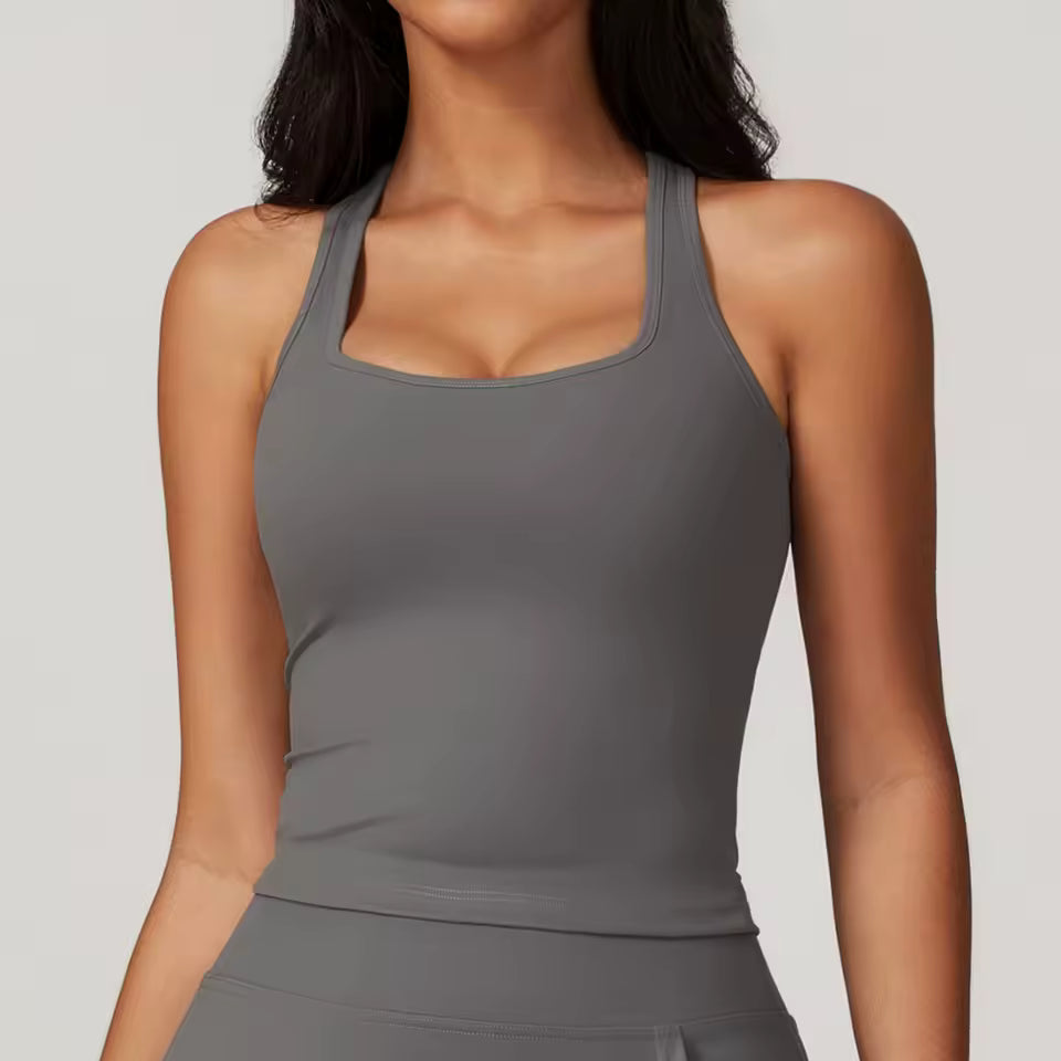 Camiseta de tirantes deportiva