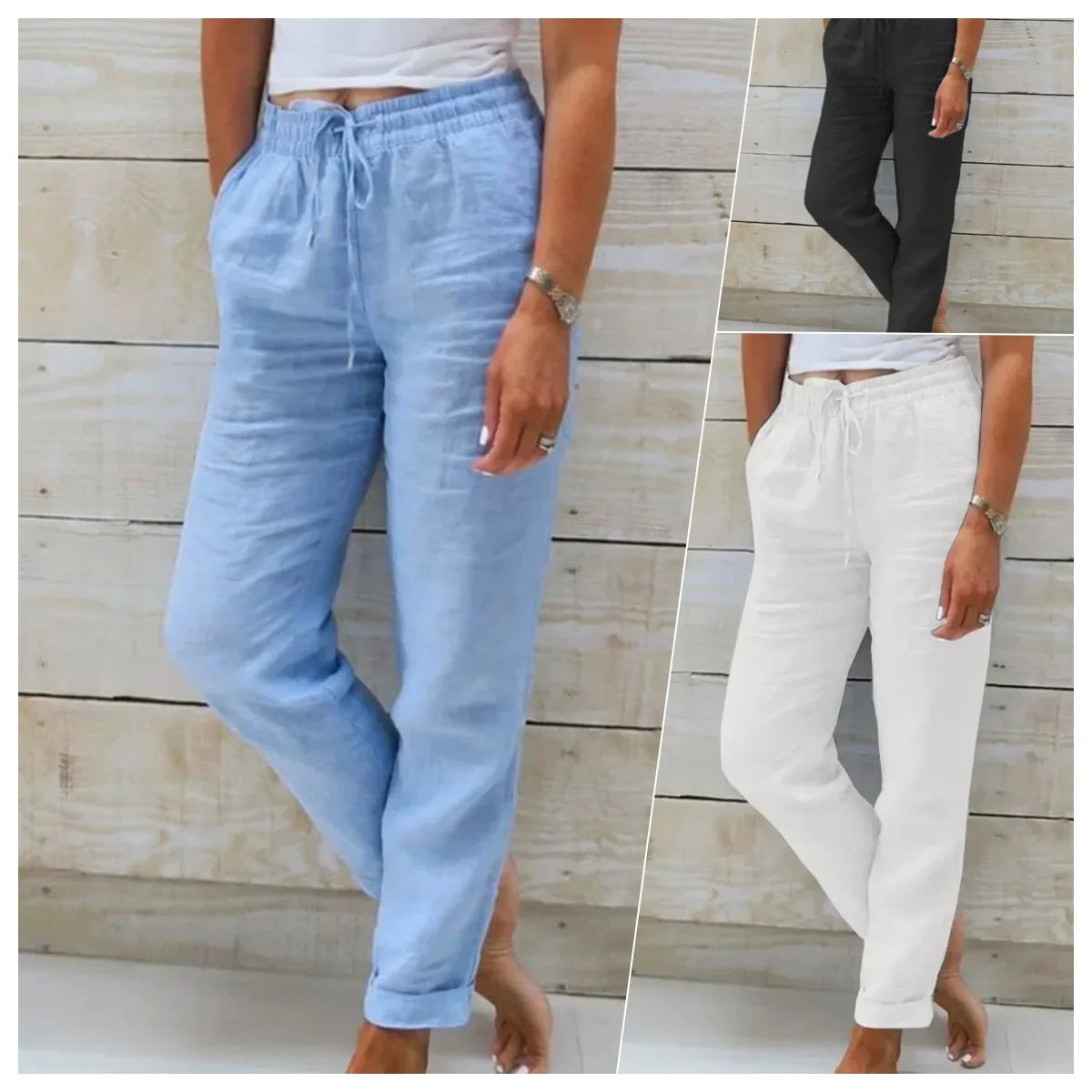 Pantalones Verano Mujer Relax