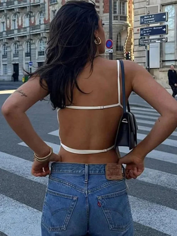 Top espalda descubierta para Mujer
