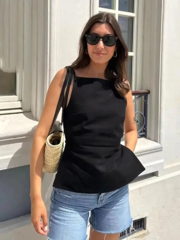 Top espalda descubierta para Mujer