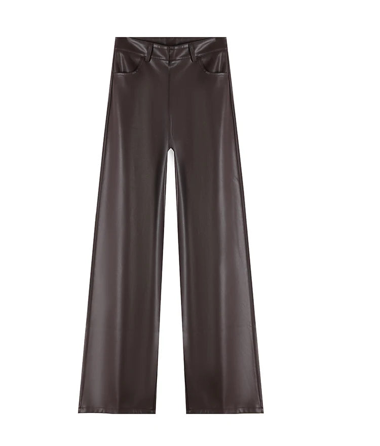 Pantalones de cuero para Mujer