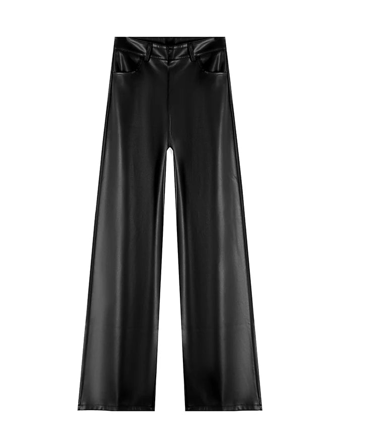 Pantalones de cuero para Mujer