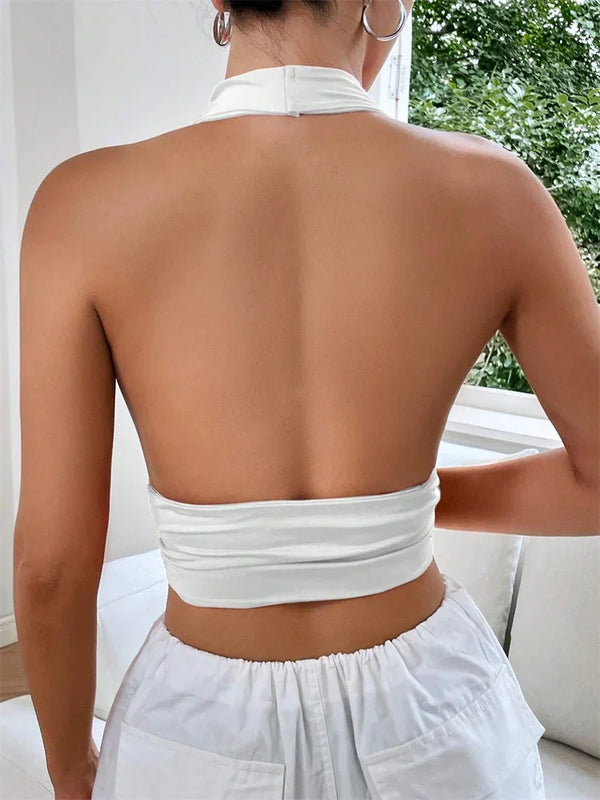 Top con espalda descubierta