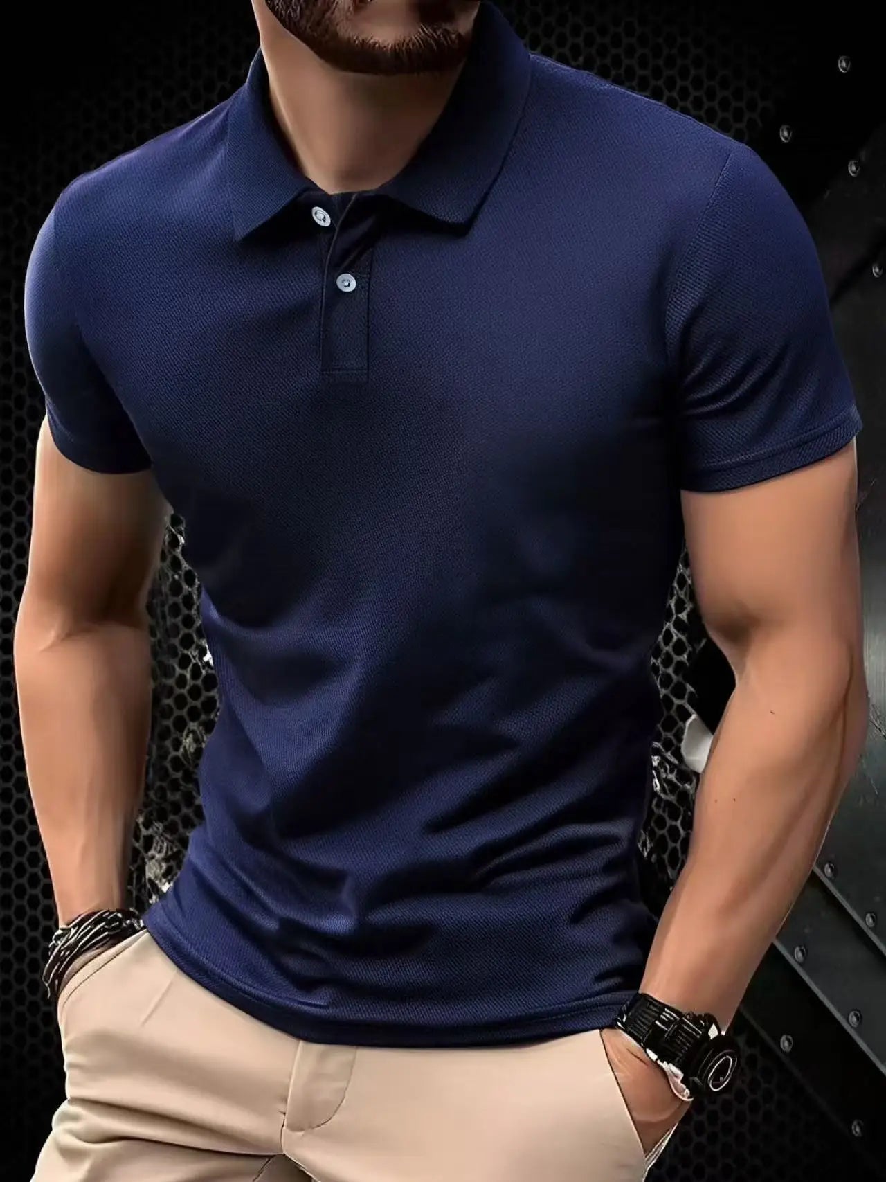 Polo liso formal para Hombre