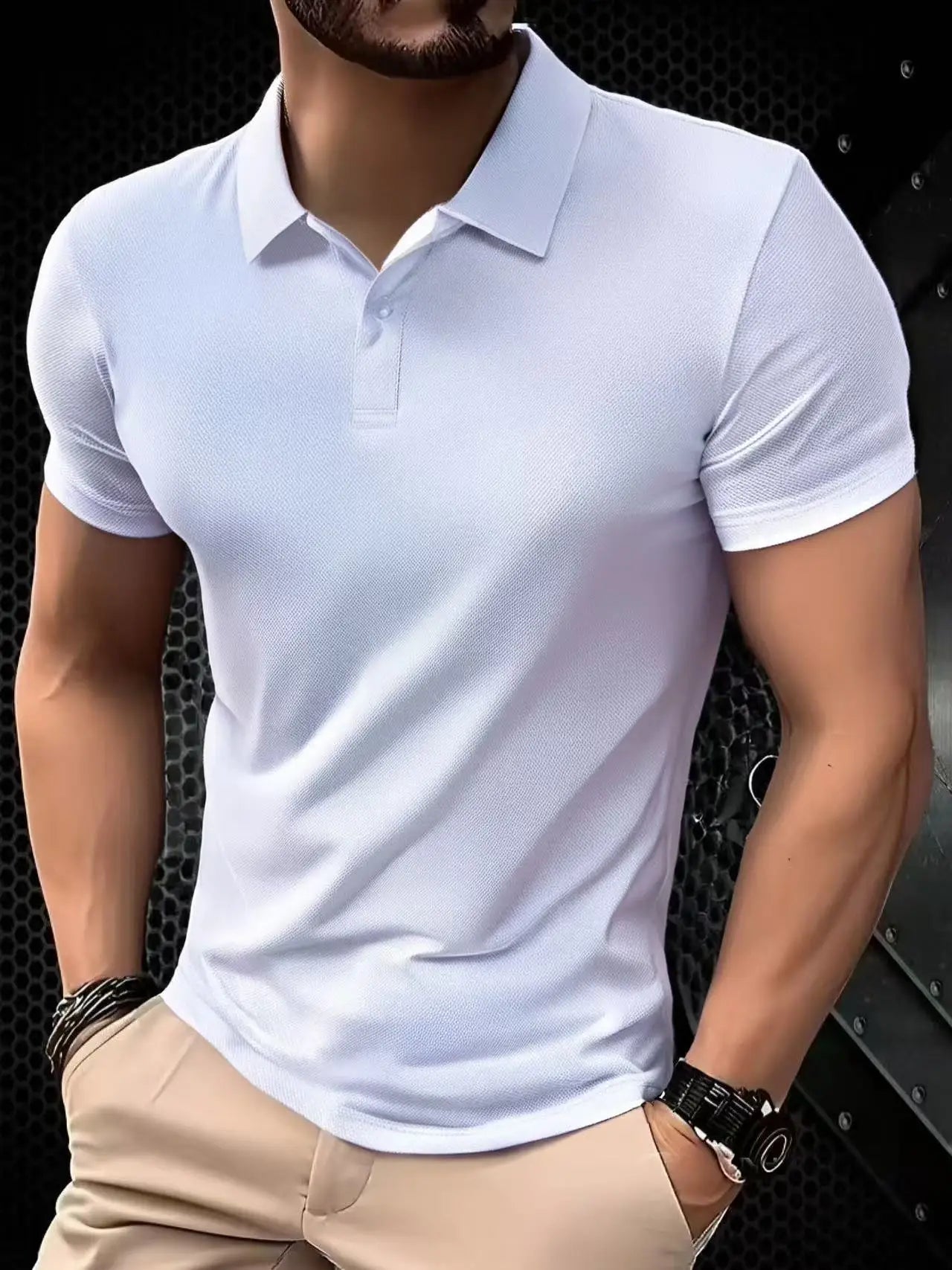 Polo liso formal para Hombre