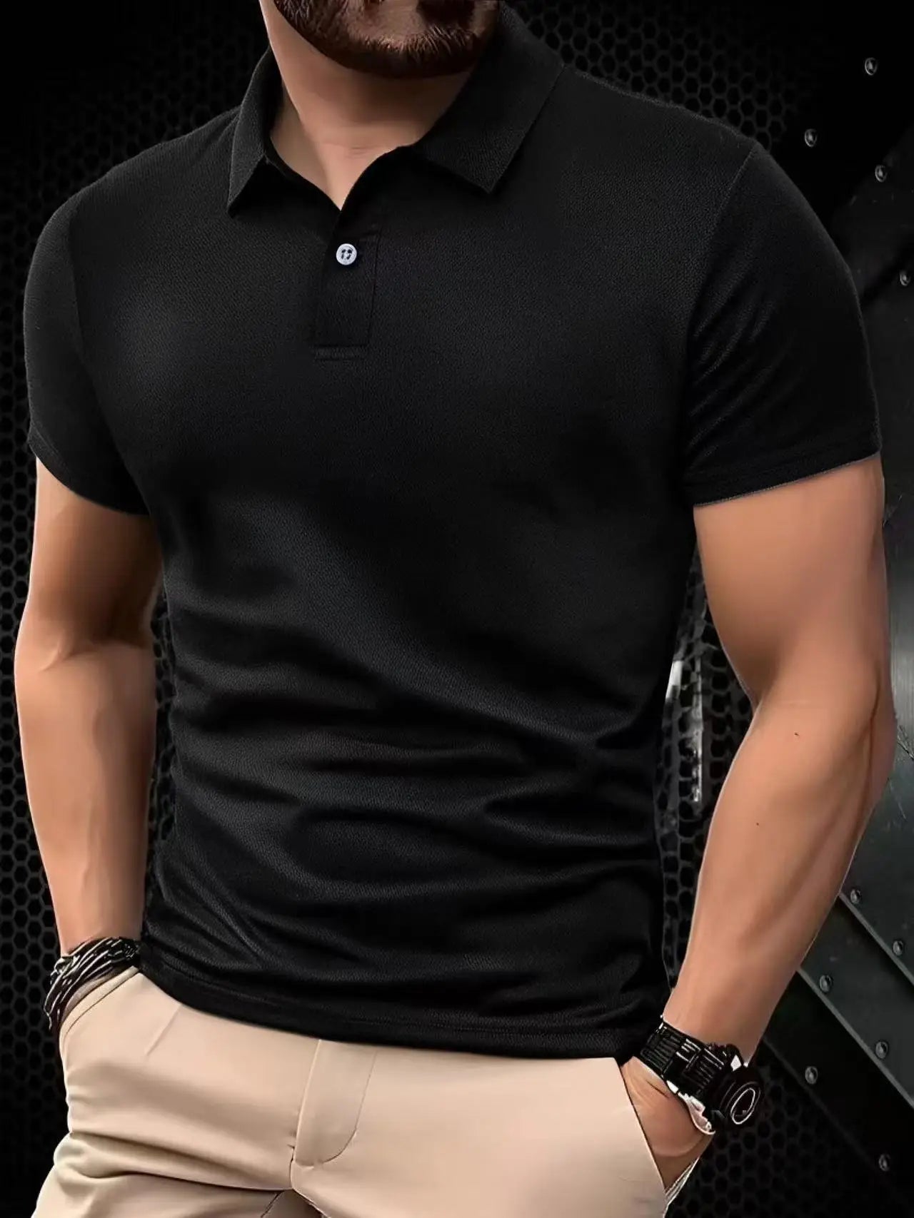 Polo liso formal para Hombre